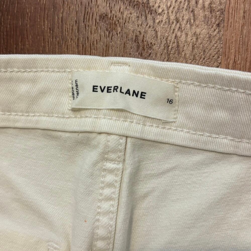 NWOT Everlane The Utility Short In Bone Size 16 - Picture 7 of 8